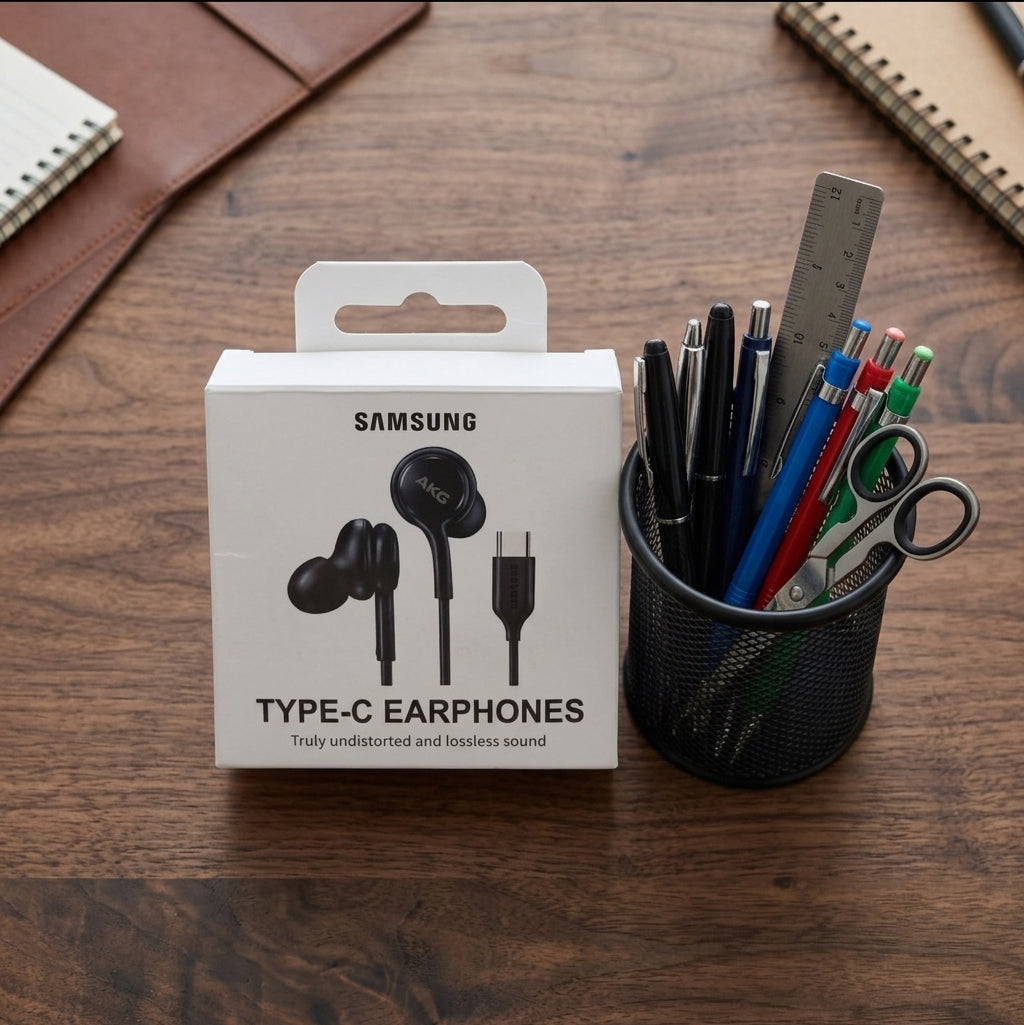 Type-C Wired Earphones Compatible with Samsung