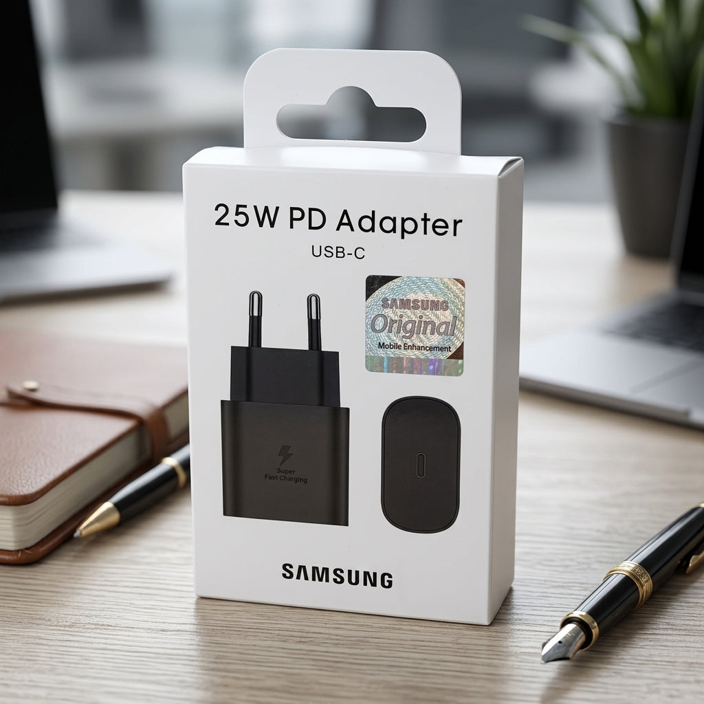 25W USB-C Fast Charging Adapter For Samsung