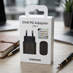 25W USB-C Fast Charging Adapter For Samsung